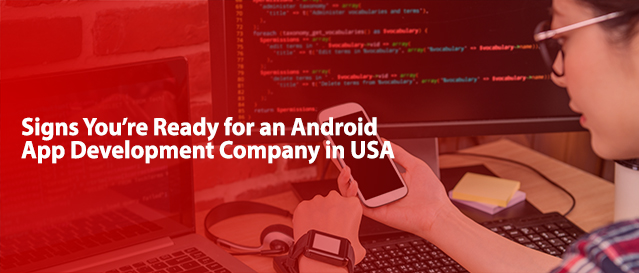 android app development service company usa